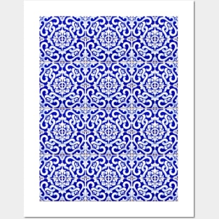 Azulejo — Portuguese tilework #16 Posters and Art